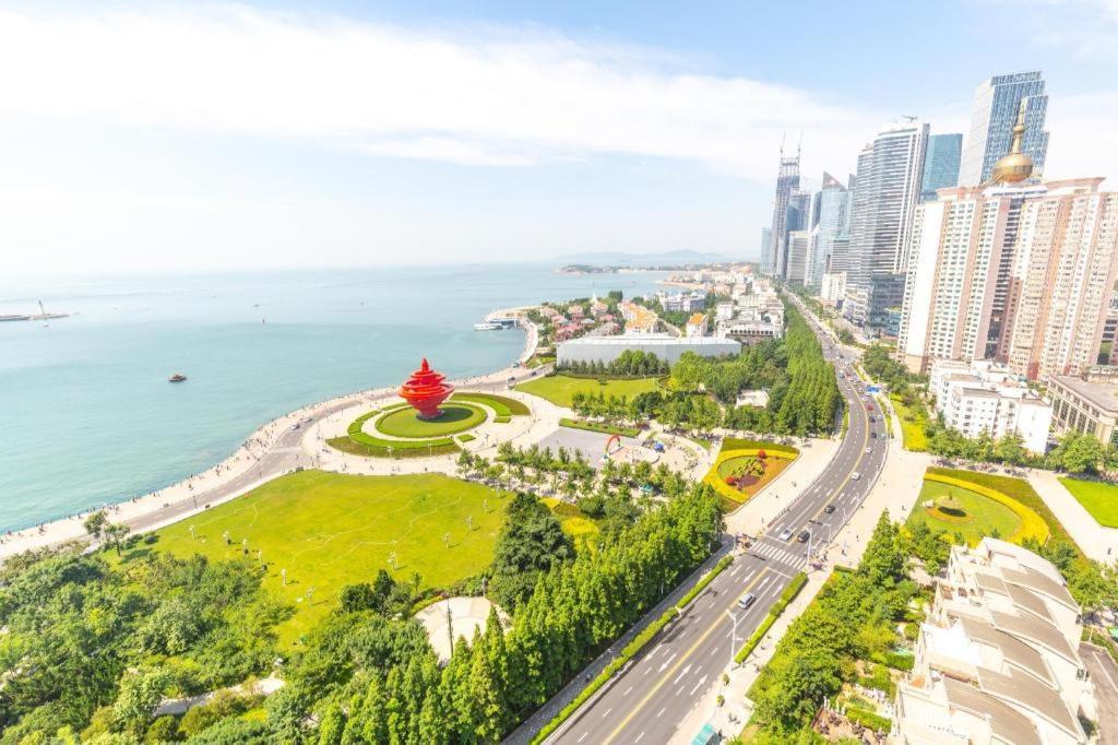 Jinjiang Inn Qingdao Wuxi Square Nanjing Road Metro Station Exteriör bild